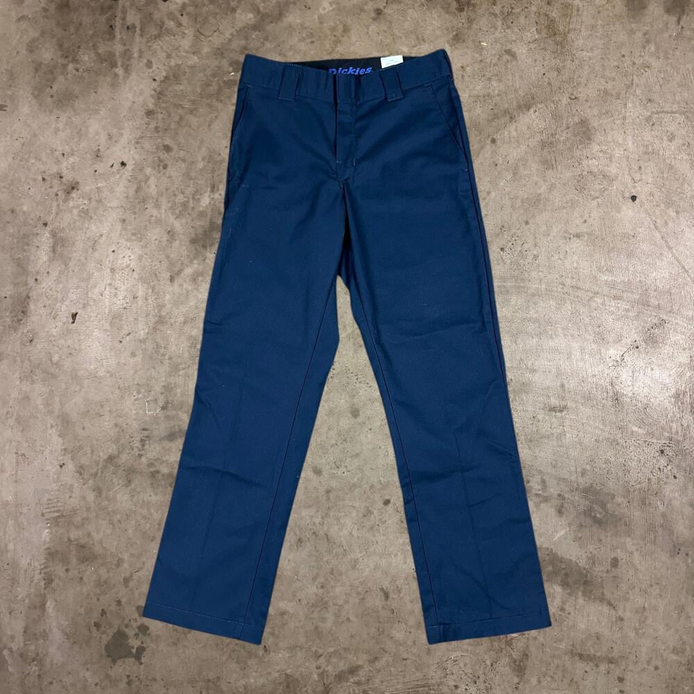 Dickies 874 FLEX Work Pants Original Fit Straight Leg Navy Blue Mens Size 30x32